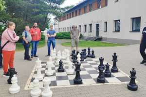 Rodzinny turniej gry w szachy